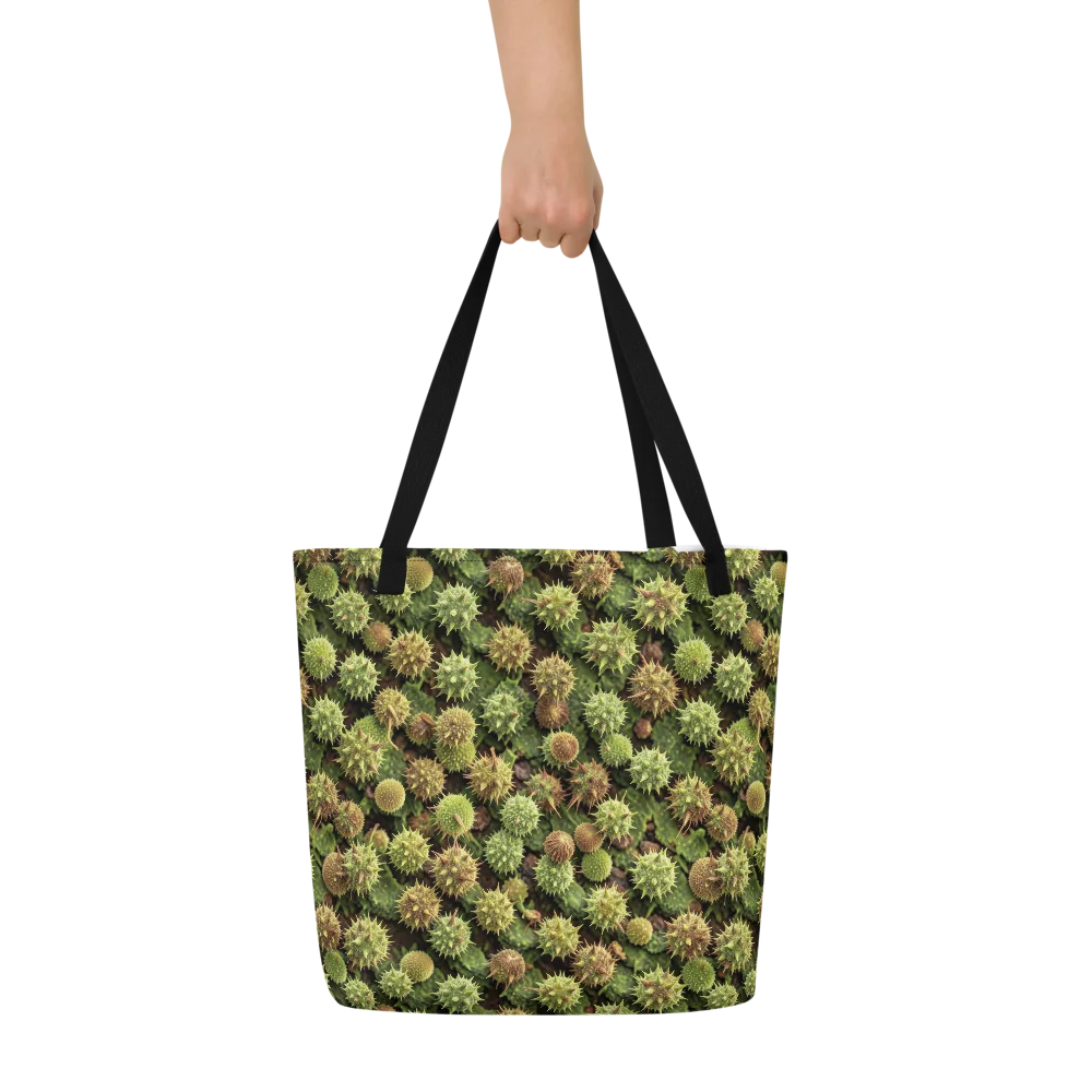Thornfruit Canopy on Large Tote Bag W/ Pocket — Front