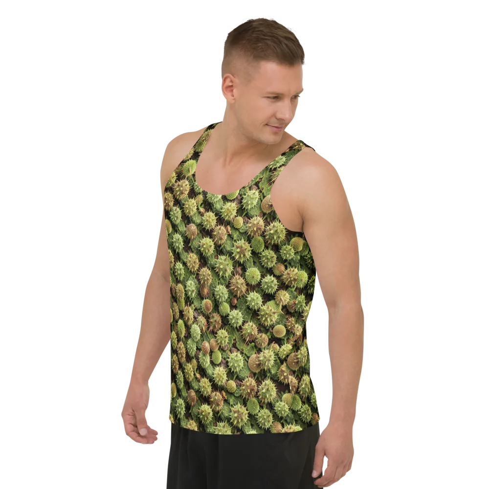 Thornfruit Canopy on Men's Tank Top — Left Front