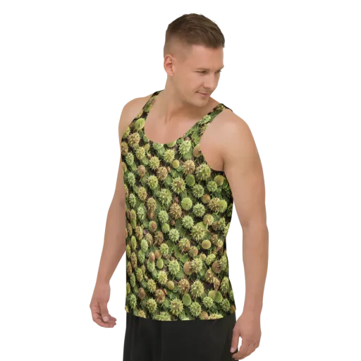 Thornfruit Canopy on a Men's Tank Top