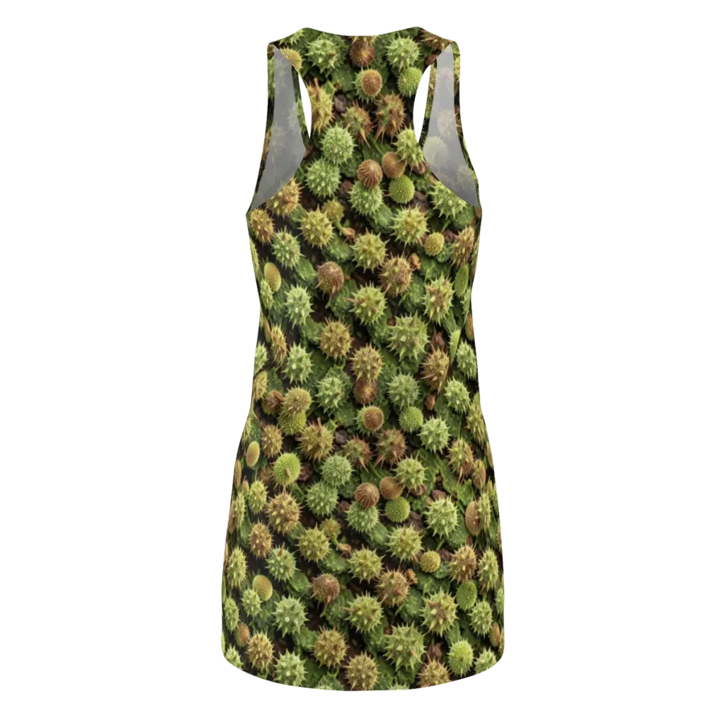 Thornfruit Canopy on Racerback Dress — Back