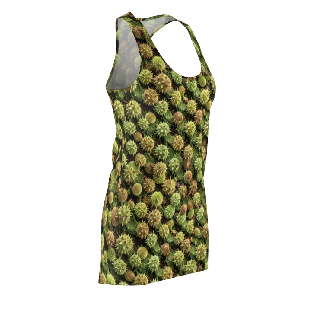Thornfruit Canopy on Racerback Dress — Front Side