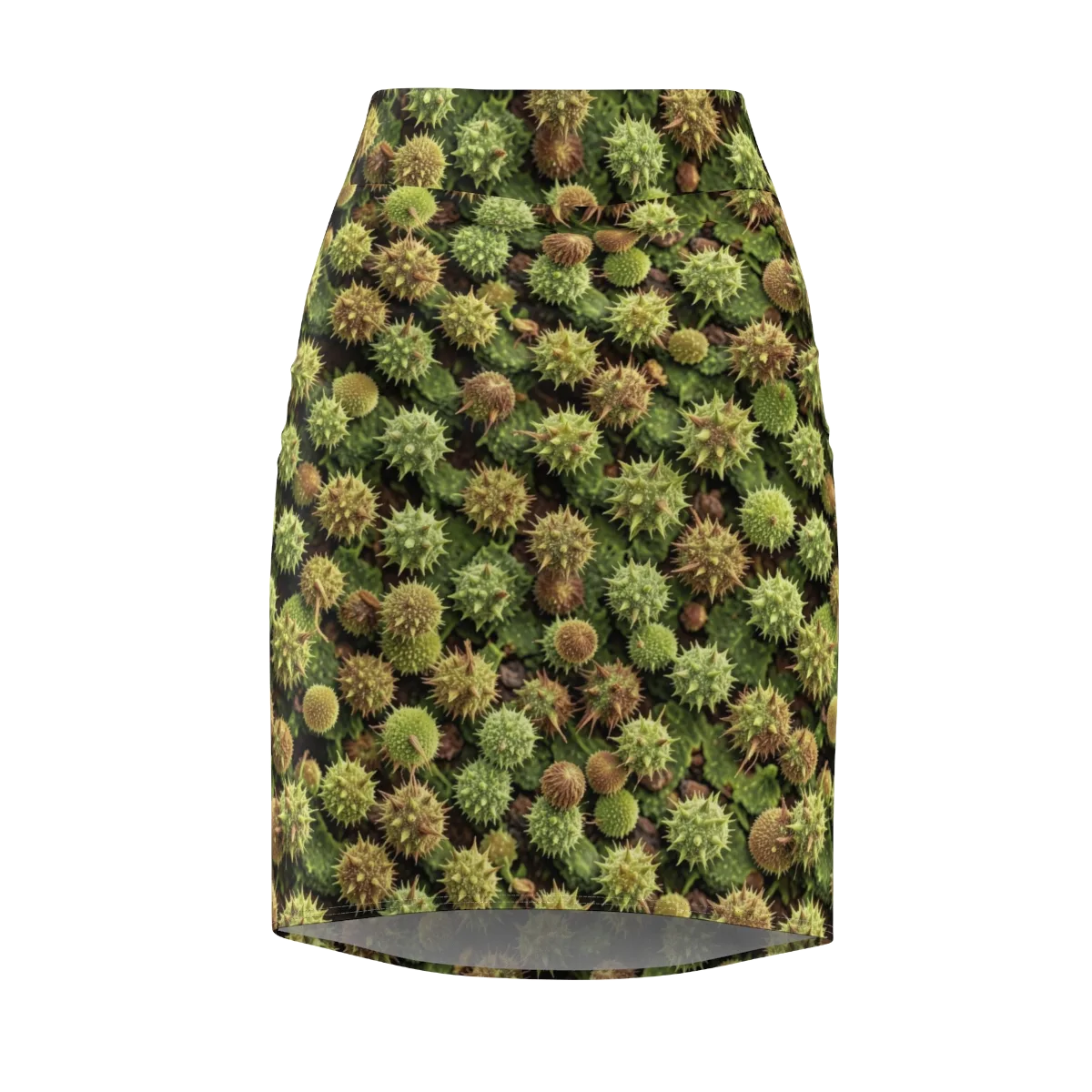 Thornfruit Canopy on Pencil Skirt — Front