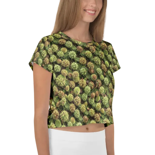 Thornfruit Canopy on a Crop Tee