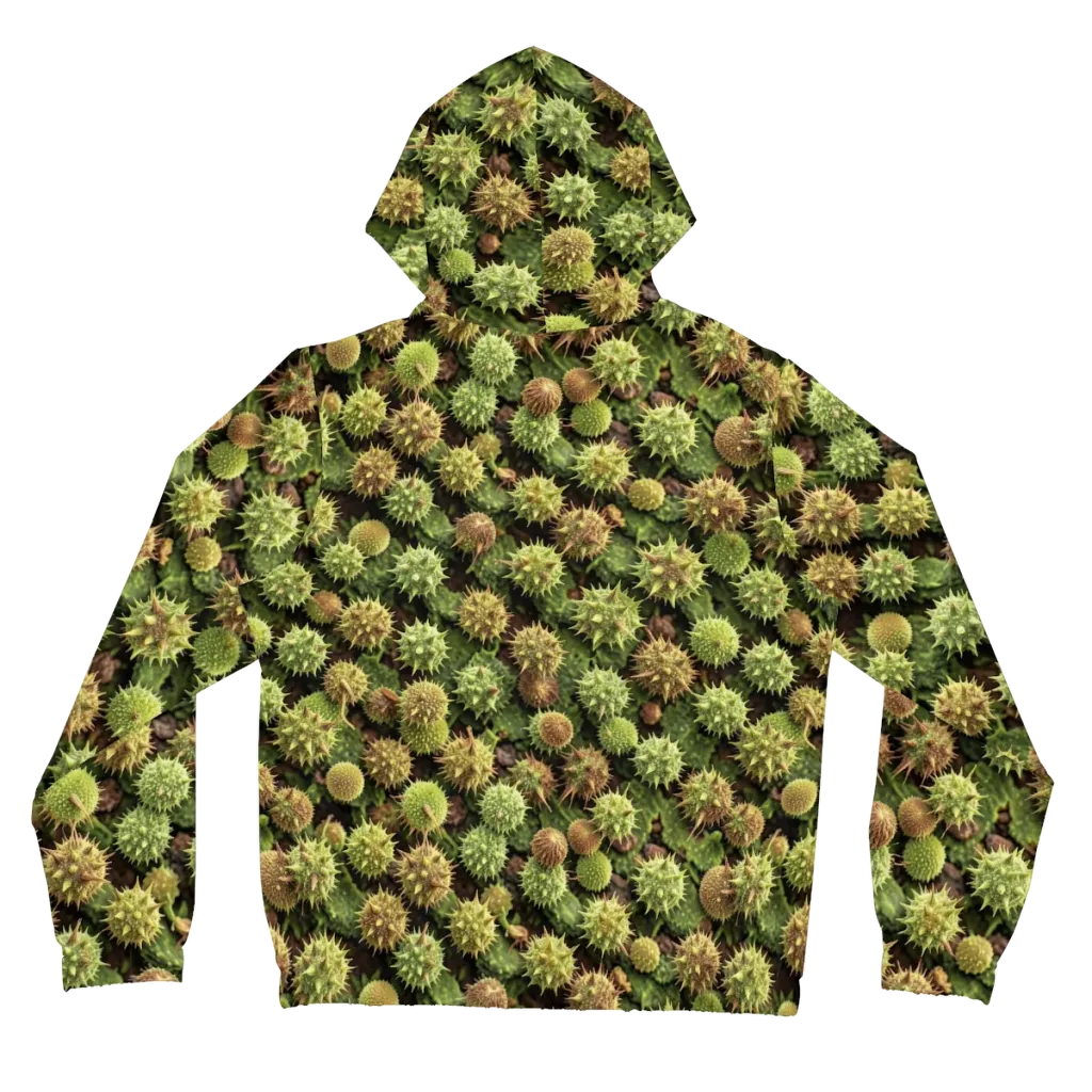 Thornfruit Canopy on Women's Full-Zip Hoodie — Back