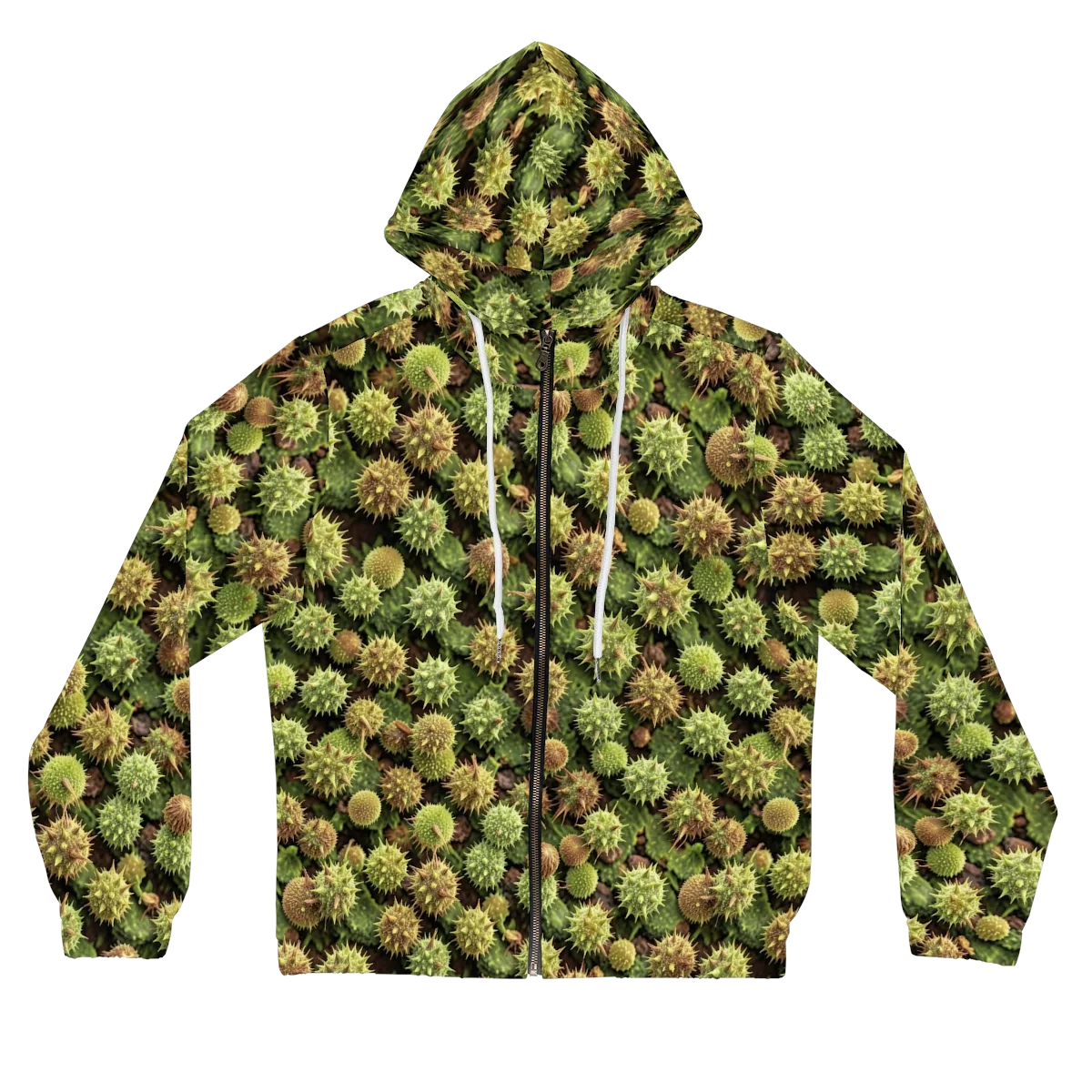 Thornfruit Canopy on Women's Full-Zip Hoodie — Front