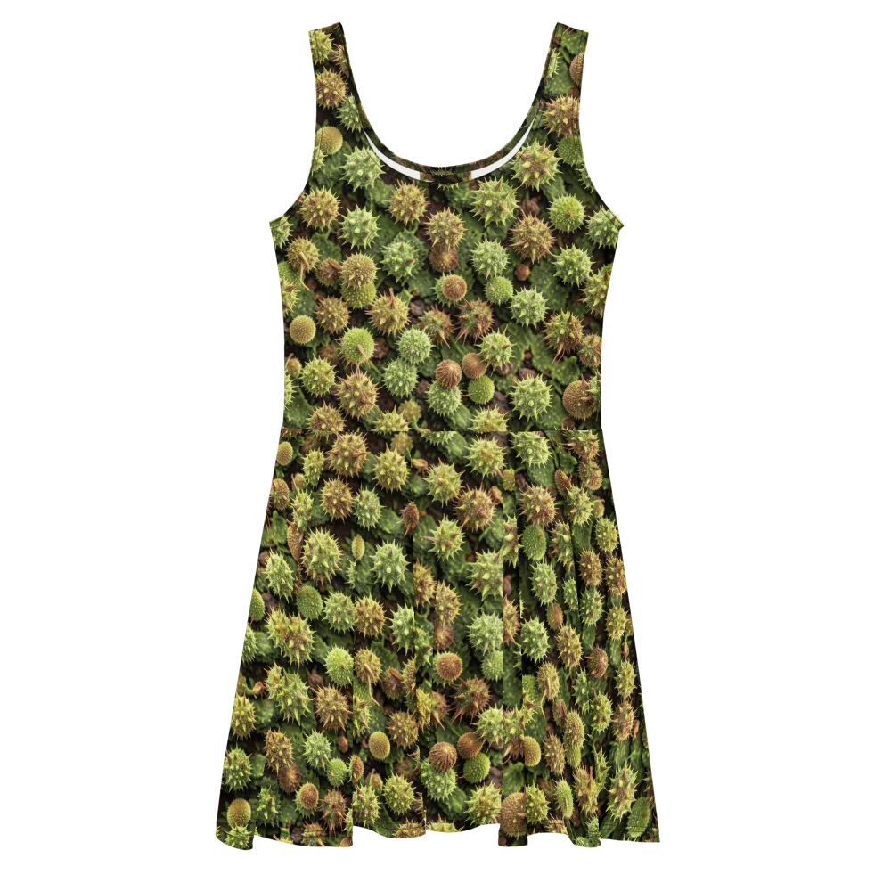 Thornfruit Canopy on Skater Dress — Front