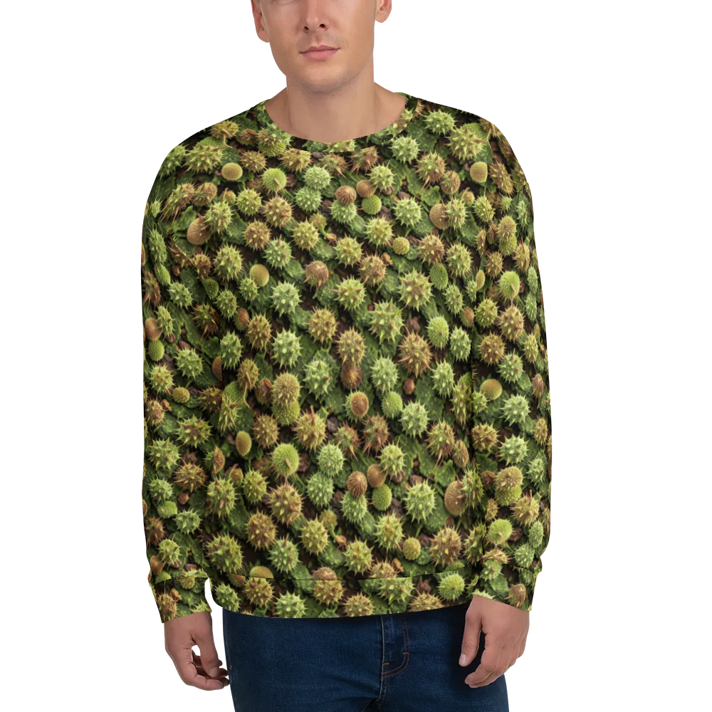 Thornfruit Canopy on Sweatshirt — Front