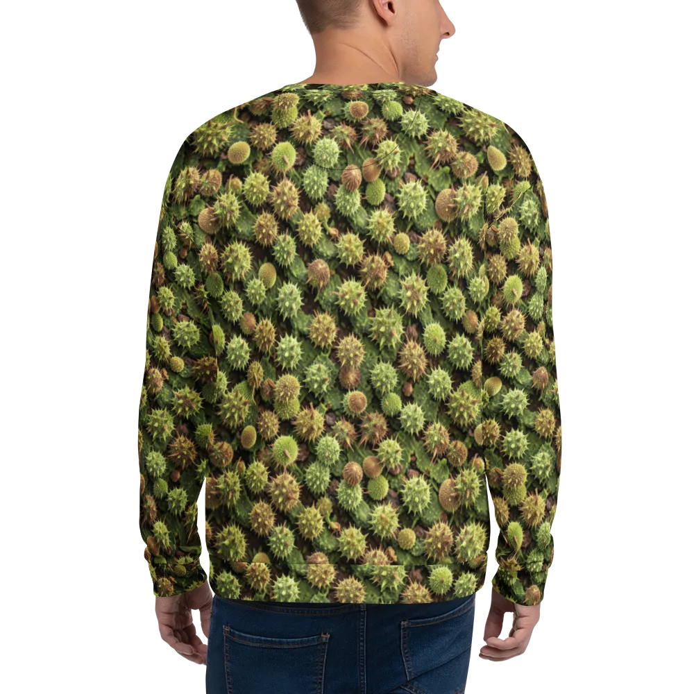 Thornfruit Canopy on Sweatshirt — Back