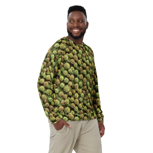 Thornfruit Canopy on a Sweatshirt