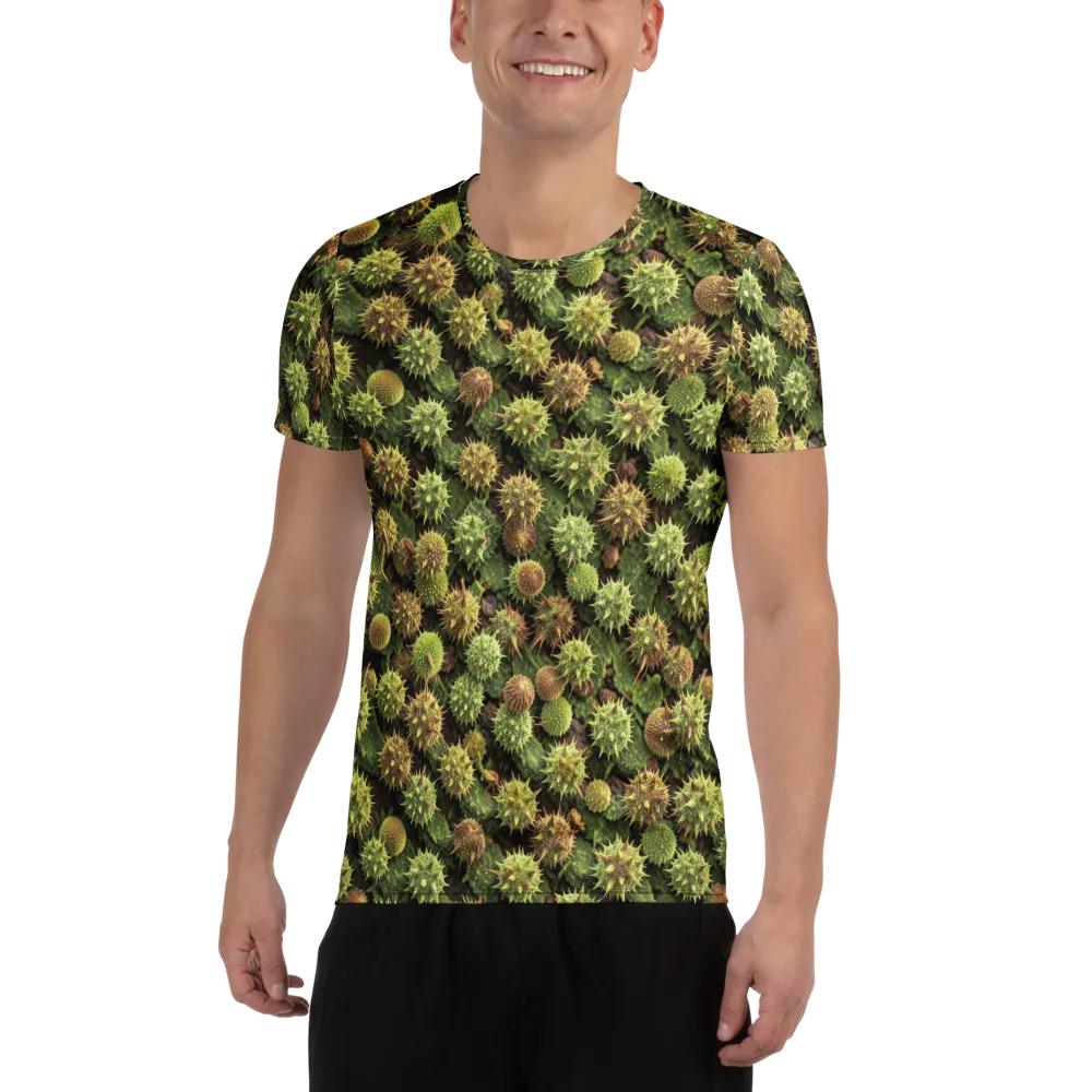 Thornfruit Canopy on Men's Athletic T-Shirt — Front