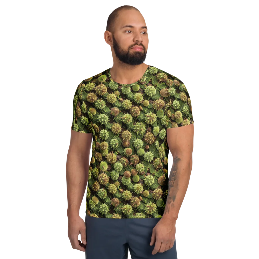 Thornfruit Canopy on Men's Athletic T-Shirt — Front