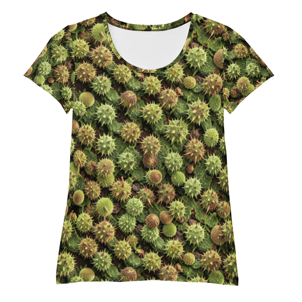 Thornfruit Canopy on Women's Athletic T-Shirt — Front