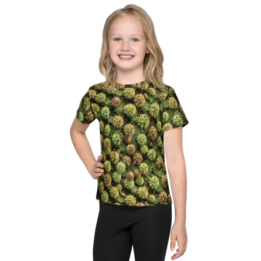 Thornfruit Canopy on a Kids Crew Neck T-Shirt