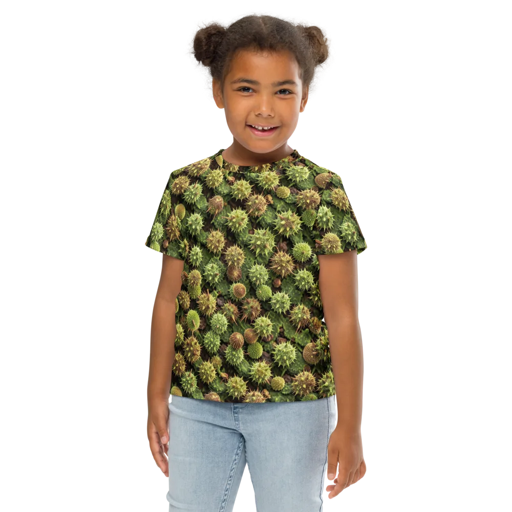 Thornfruit Canopy on Kids Crew Neck T-Shirt — Front
