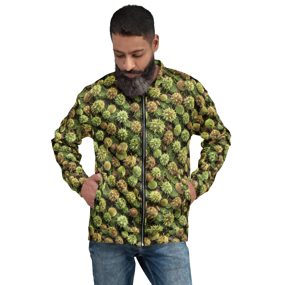 Thornfruit Canopy on Bomber Jacket — Front