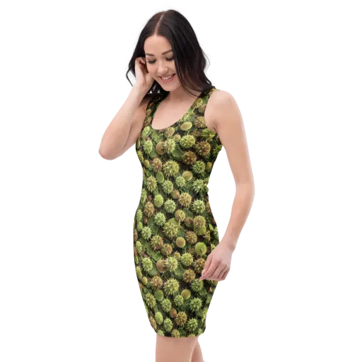 Thornfruit Canopy on a Bodycon Dress