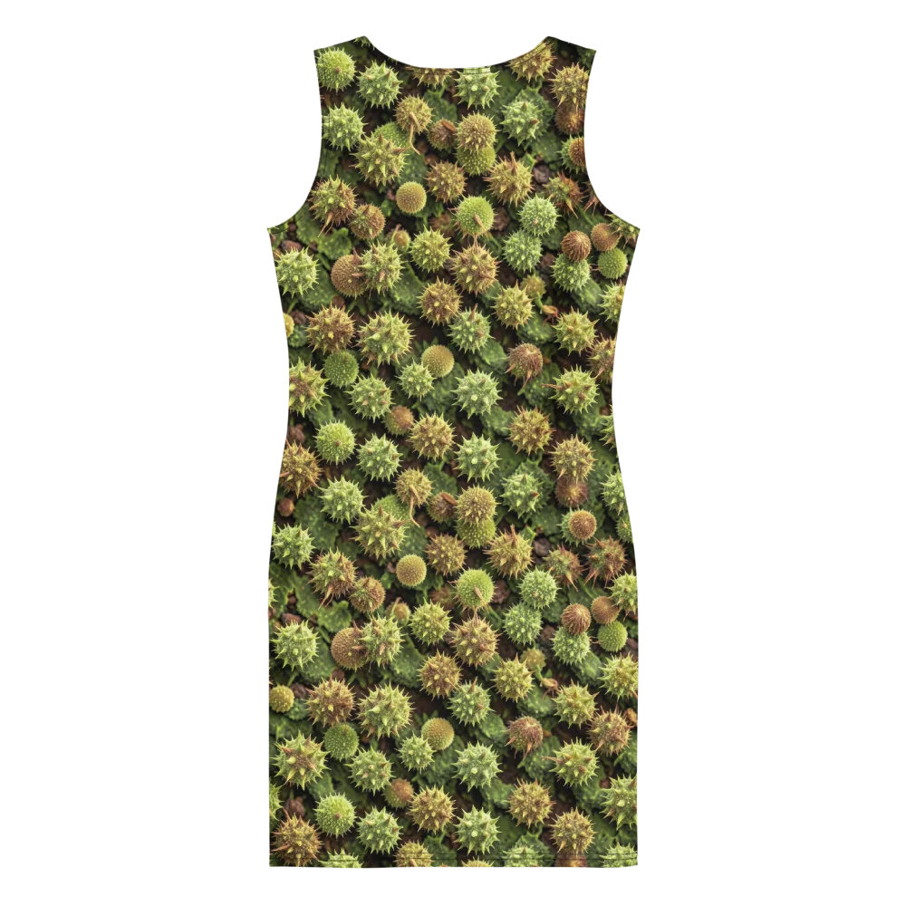 Thornfruit Canopy on Bodycon Dress — Back