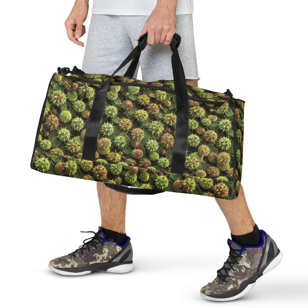 Thornfruit Canopy on Duffle Bag — Front