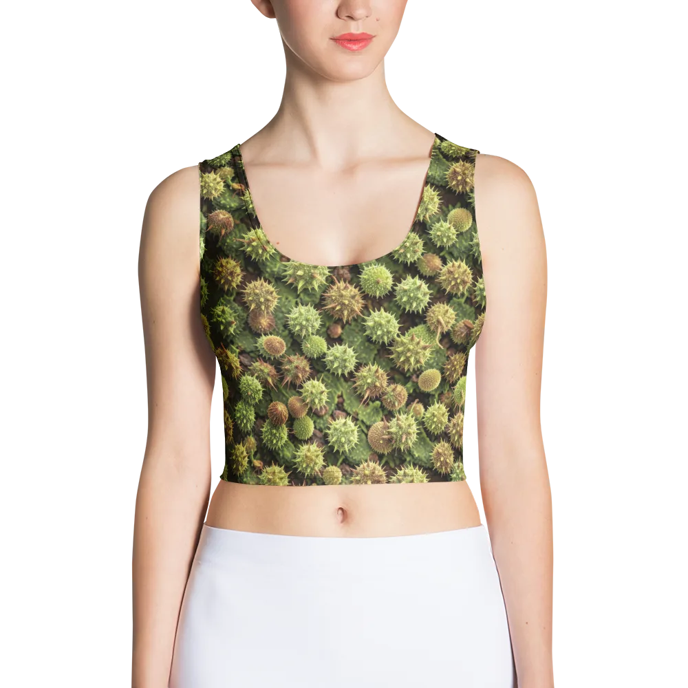 Thornfruit Canopy on Crop Top — Front