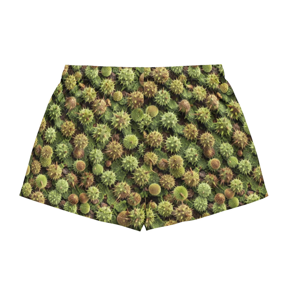 Thornfruit Canopy on Women's Pajama Shorts — Back
