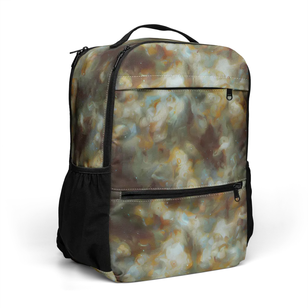 Gilded Reverie on Utility Backpack — Right Front