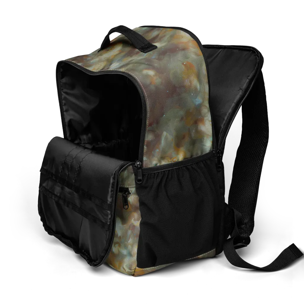 Gilded Reverie on Utility Backpack — Product details 2