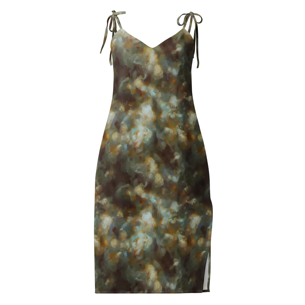 Gilded Reverie on Slip Dress — Front