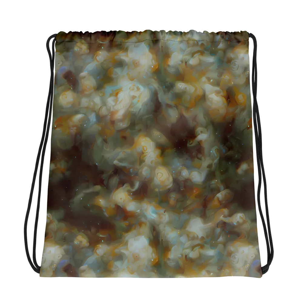 Gilded Reverie on Drawstring Bag — Photo