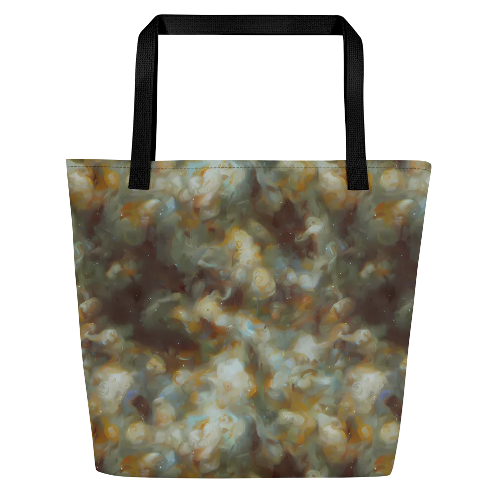 Gilded Reverie on Large Tote Bag W/ Pocket — Front