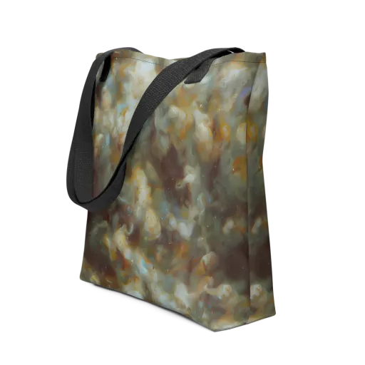 Gilded Reverie on a Tote Bag
