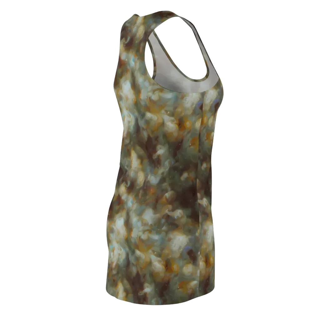 Gilded Reverie on Racerback Dress — Back Side