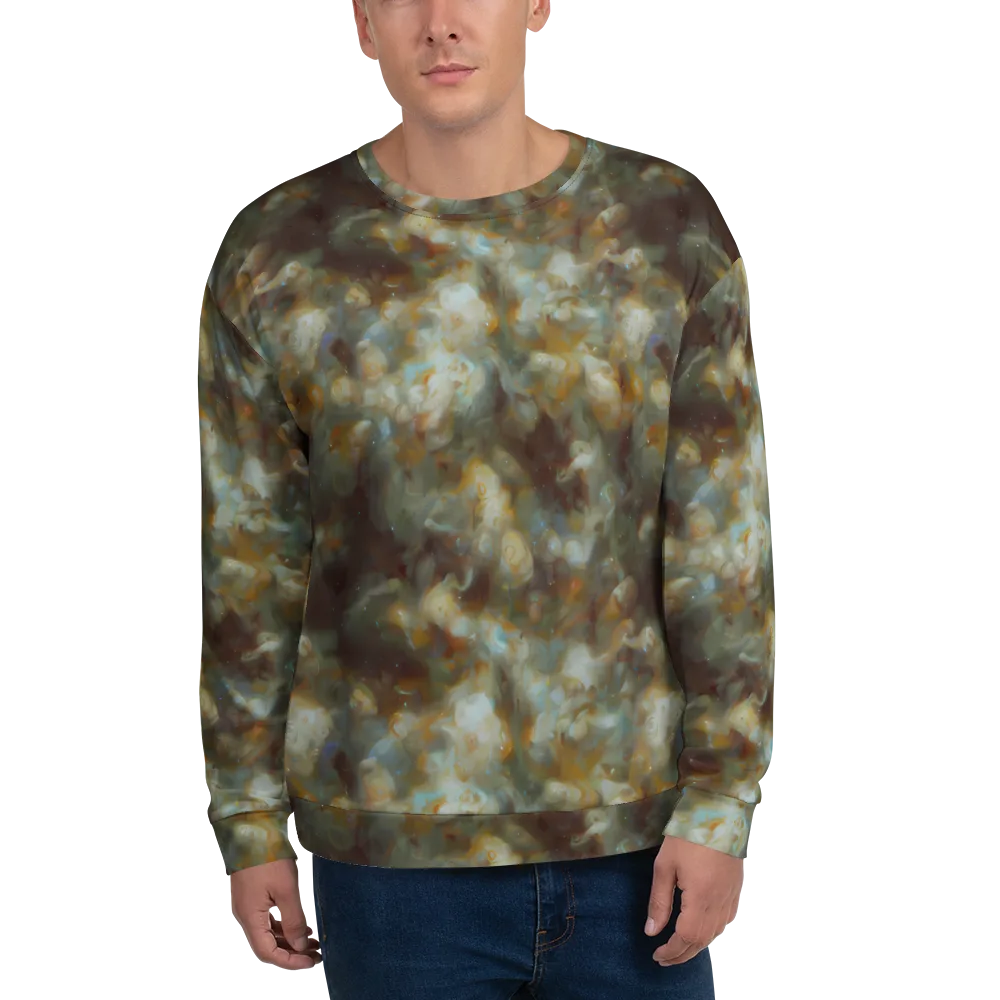 Gilded Reverie on Sweatshirt — Front