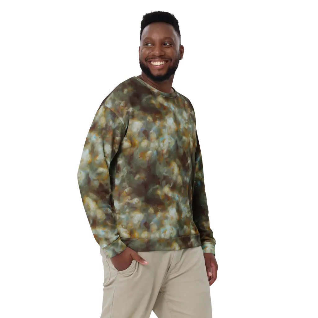 Gilded Reverie on Sweatshirt — Front