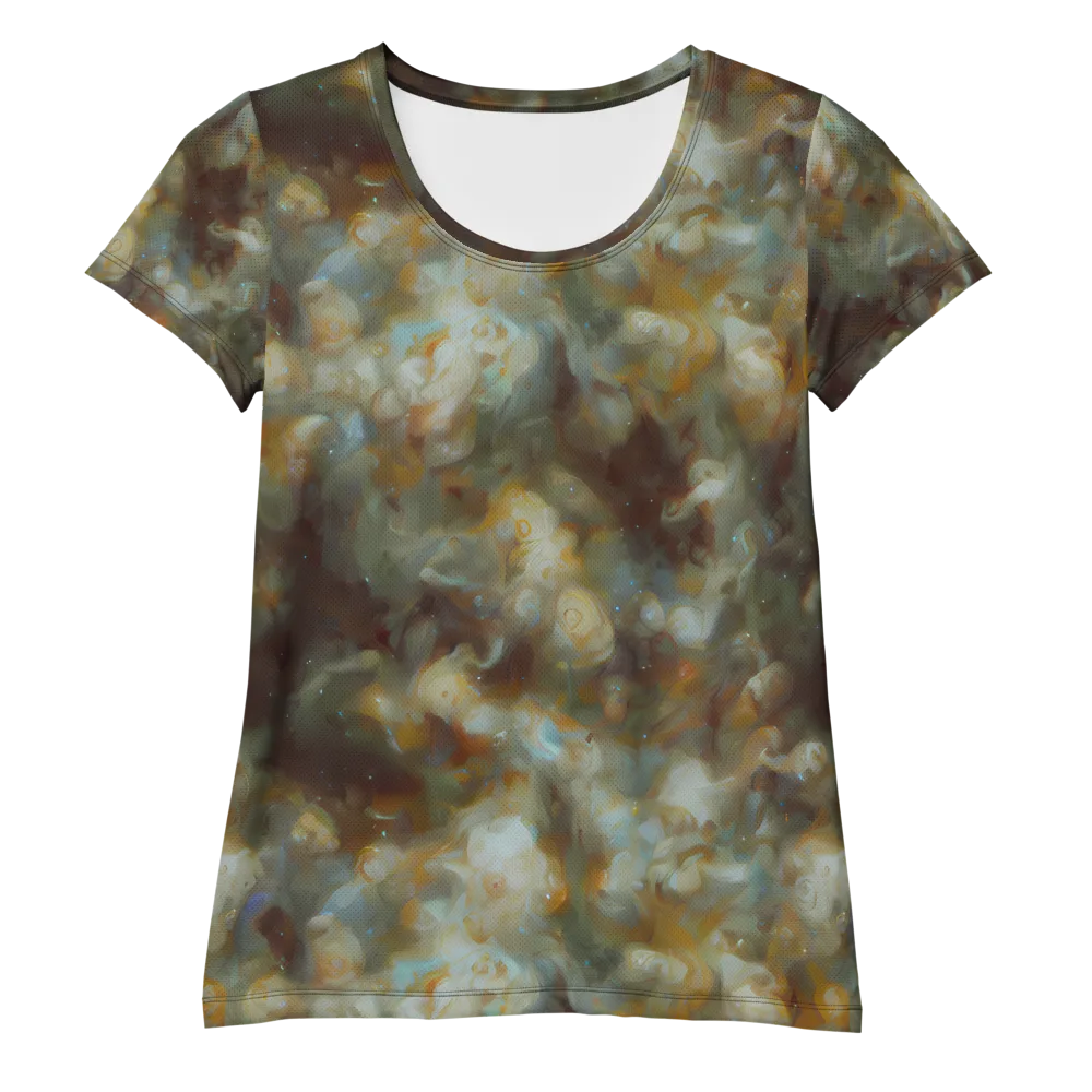 Gilded Reverie on Women's Athletic T-Shirt — Front