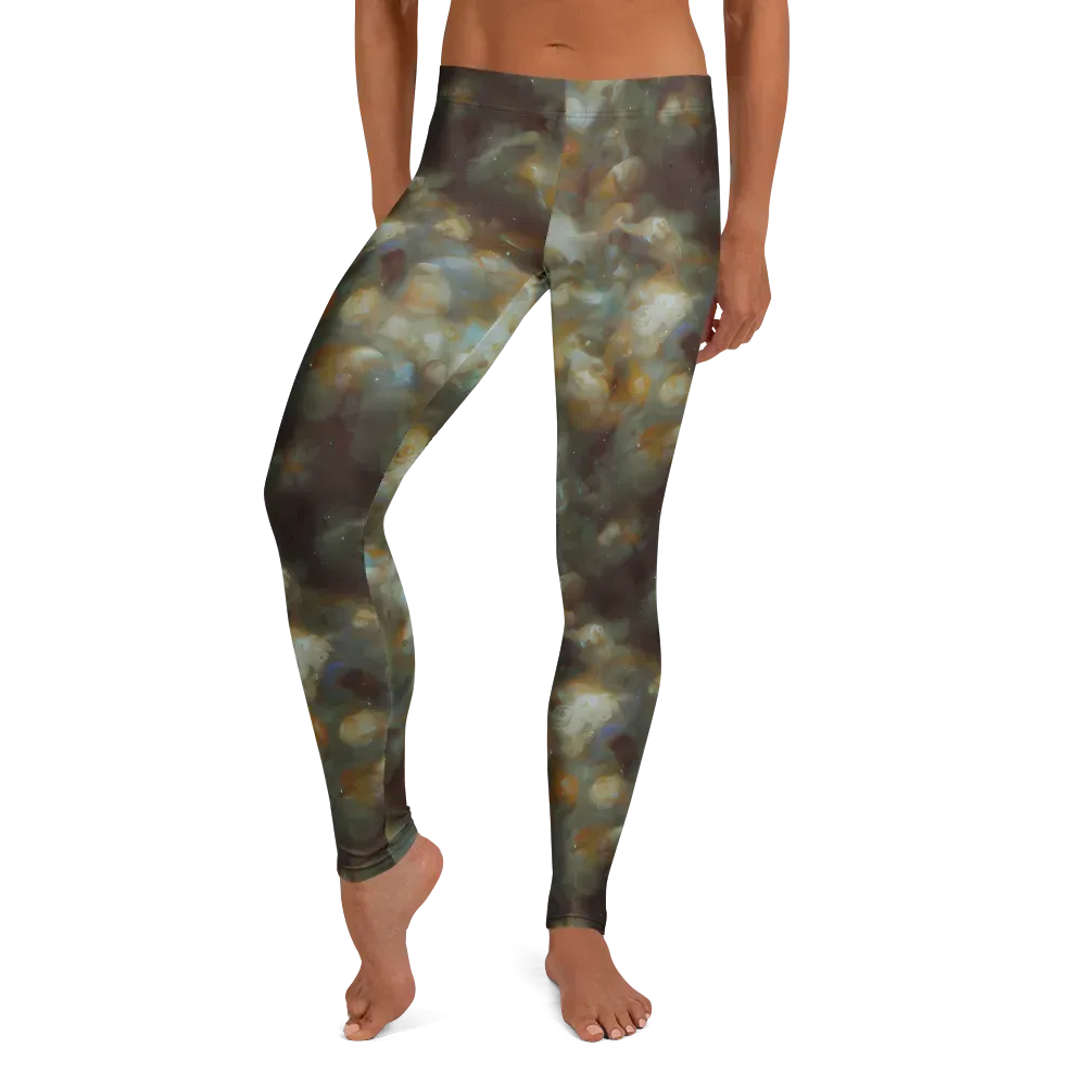 Gilded Reverie on Leggings — Front