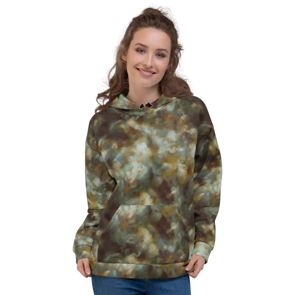 Gilded Reverie on Hoodie — Front