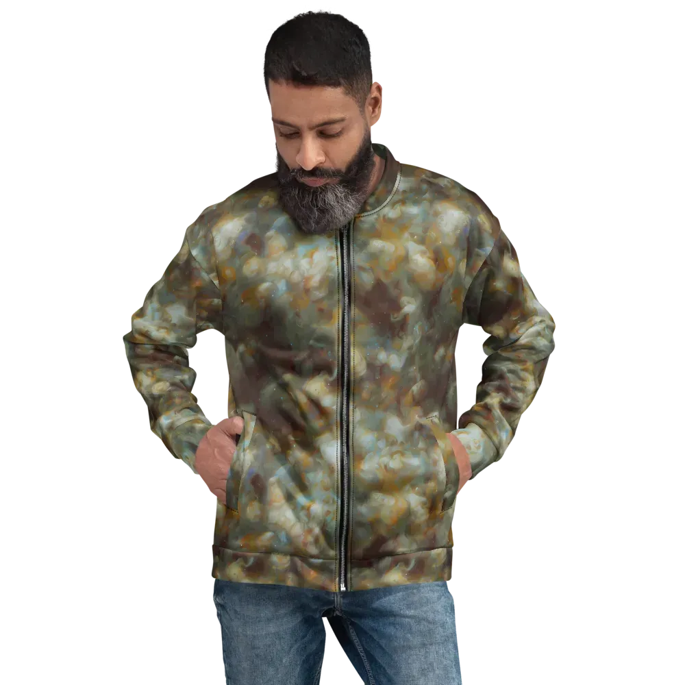 Gilded Reverie on Bomber Jacket — Front