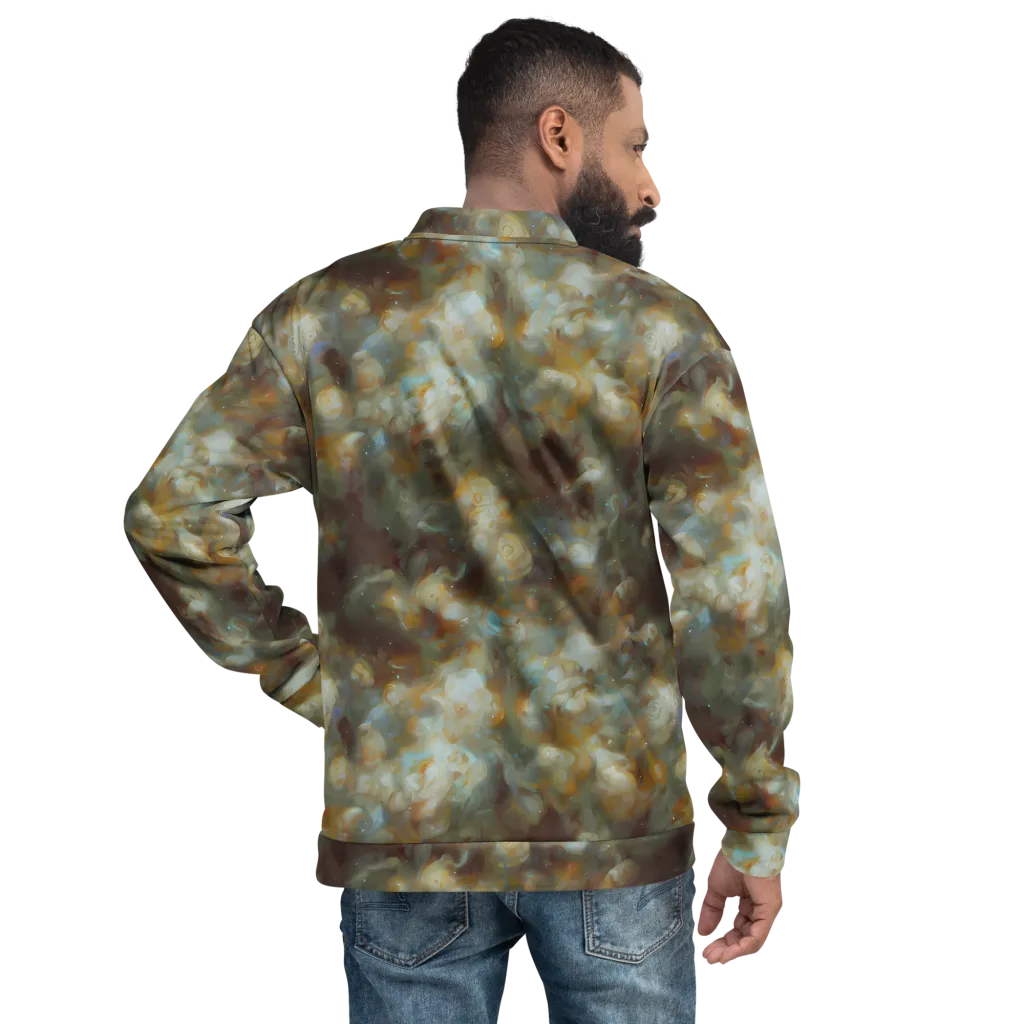 Gilded Reverie on Bomber Jacket — Back
