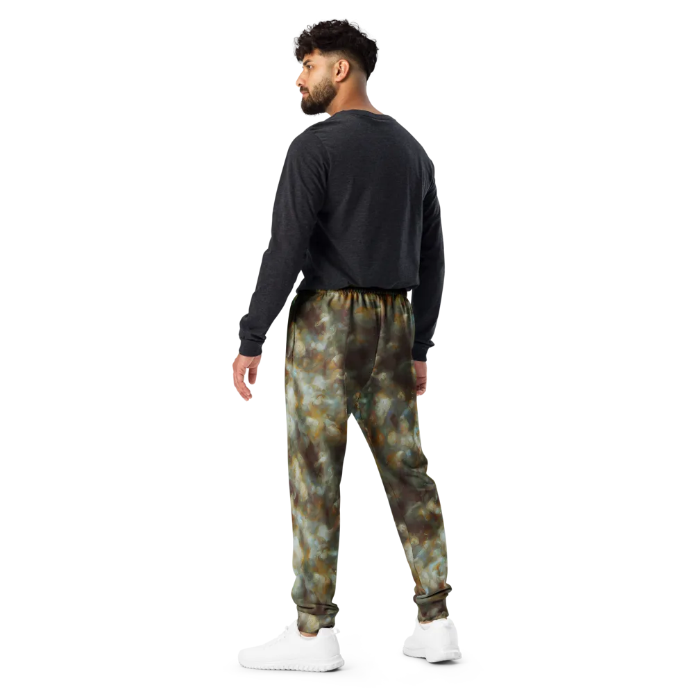 Gilded Reverie on Men's Joggers — Back