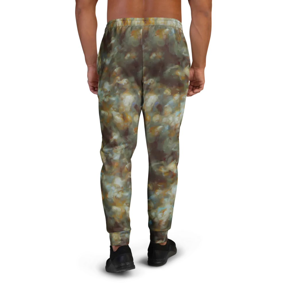Gilded Reverie on Men's Joggers — Back