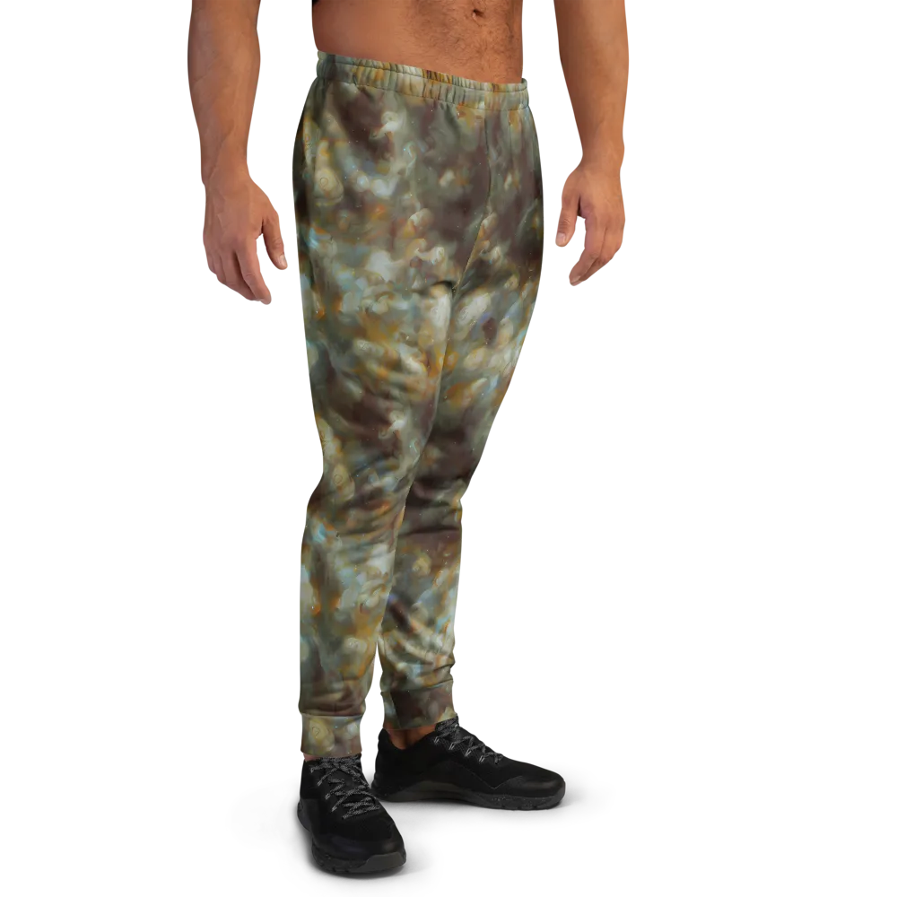 Gilded Reverie on Men's Joggers — Right
