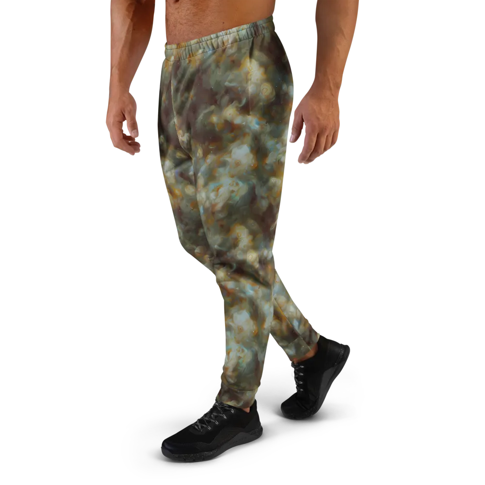 Gilded Reverie on Men's Joggers — Left
