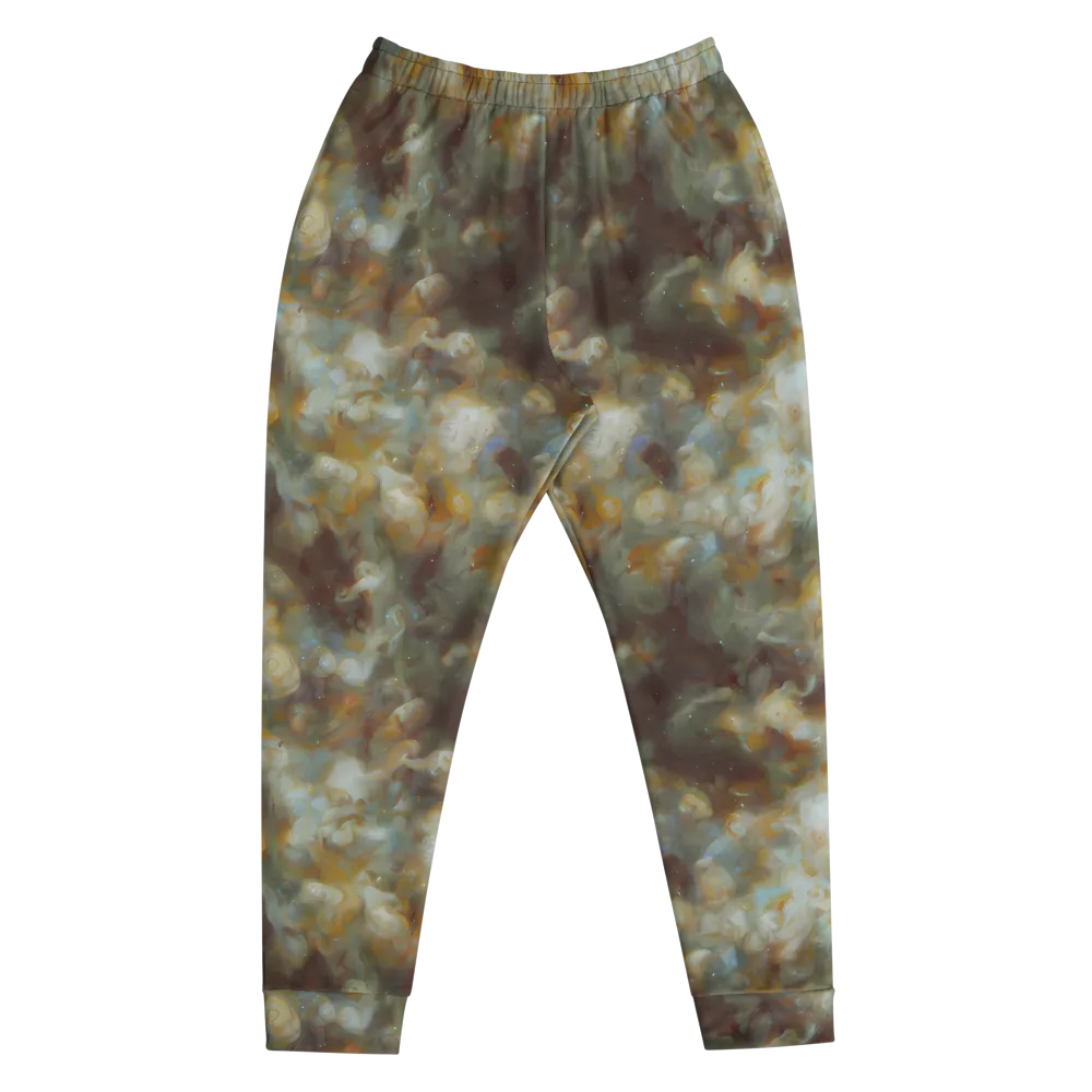 Gilded Reverie on Men's Joggers — Front