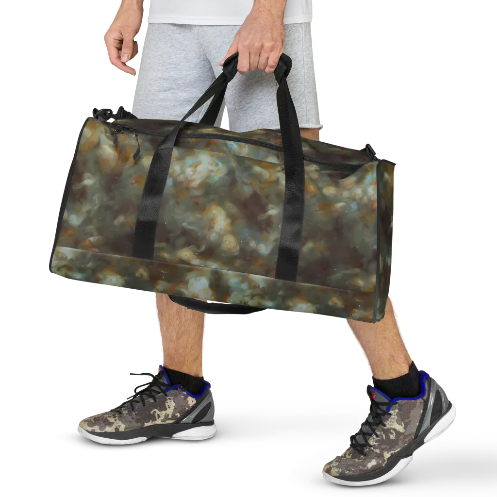 Gilded Reverie on Duffle Bag — Front