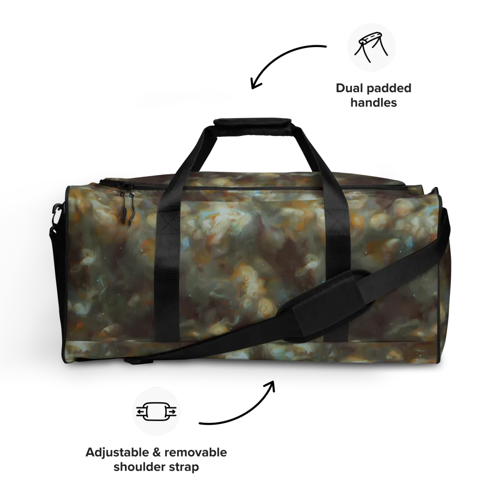 Gilded Reverie on Duffle Bag — Front