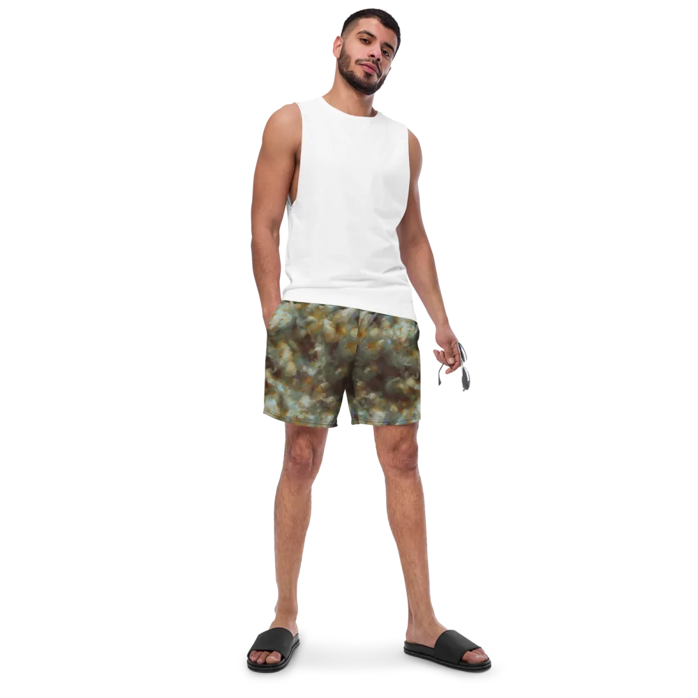 Gilded Reverie on Swim Trunks — Front