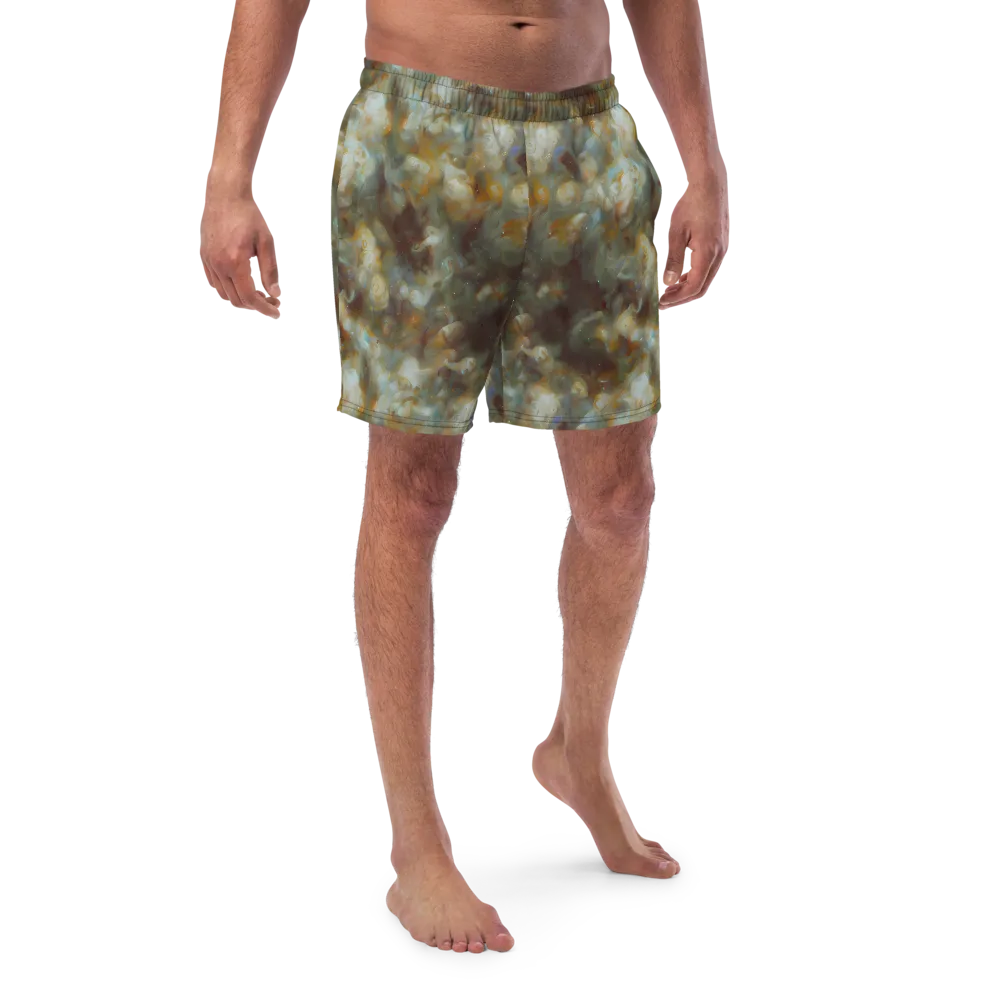 Gilded Reverie on Swim Trunks — Front