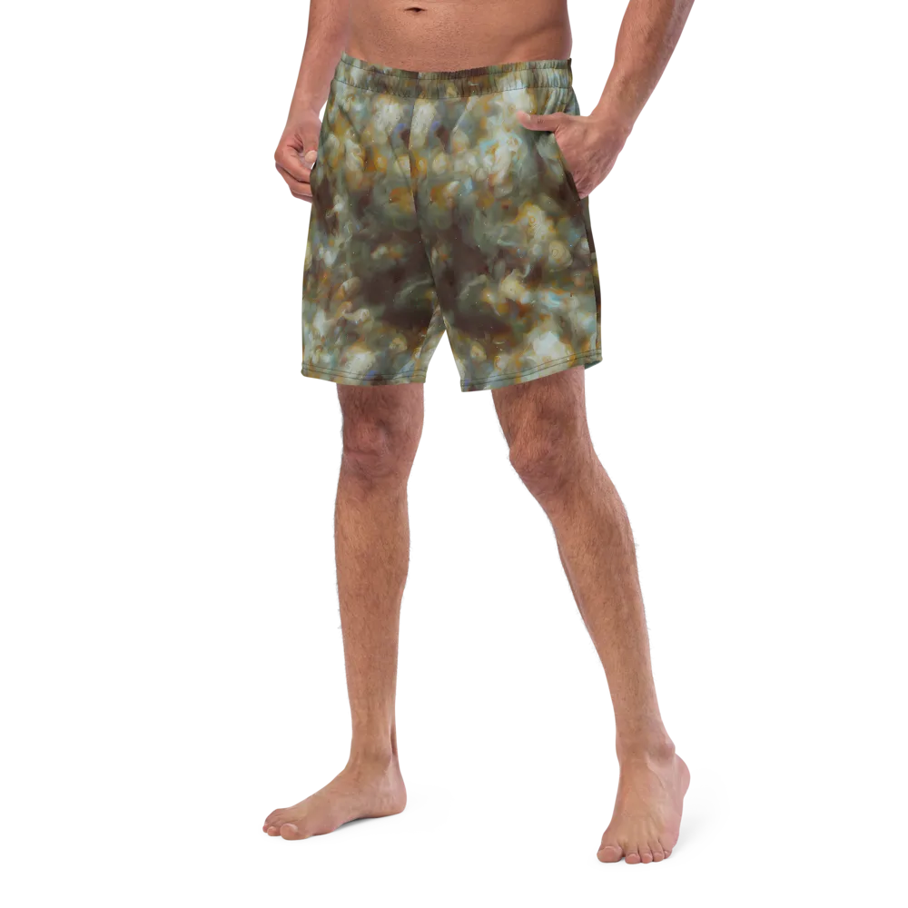 Gilded Reverie on Swim Trunks — Left Front