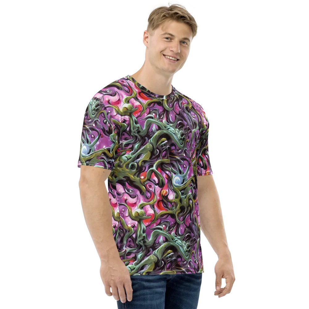 Venom Velvet on Men's Crew Neck T-Shirt — Right