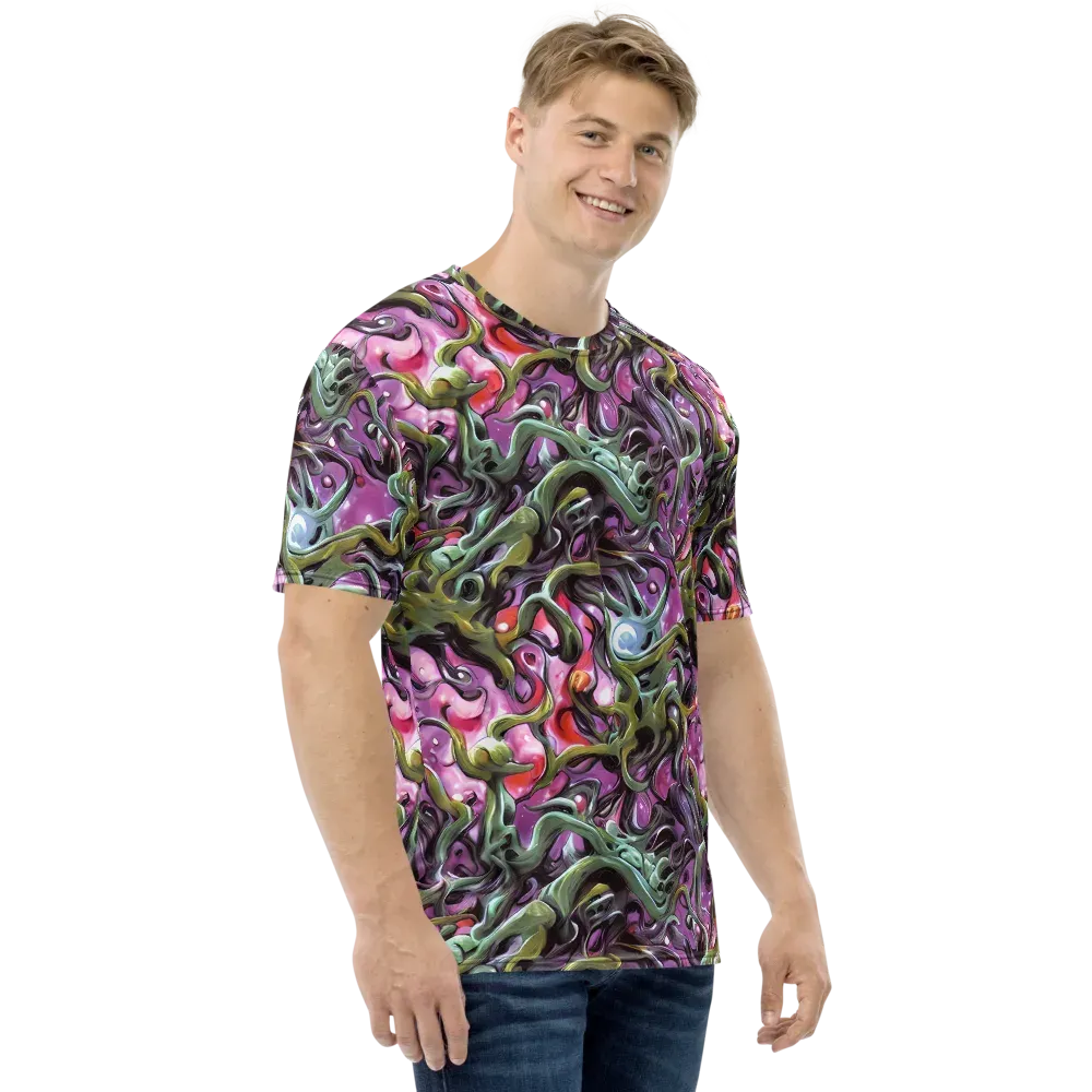 Venom Velvet on Men's Crew Neck T-Shirt — Right
